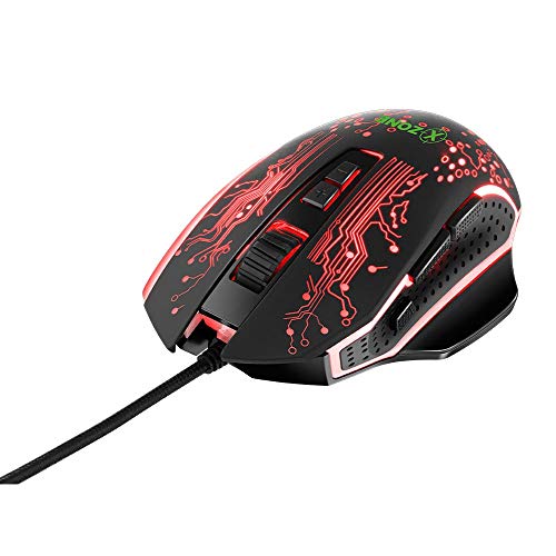 Mouse Gamer XZONE, 3200 DPI, 8 Botões - GMF-03 | Amazon.com.br